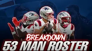 Patriots 2024 Roster Cuts + Initial 53Man Roster Breakdown