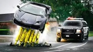 10 CRAZY WAYS POLICE STOP DANGEROUS CARS!