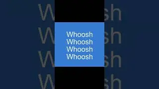 Whoosh Sound Effects