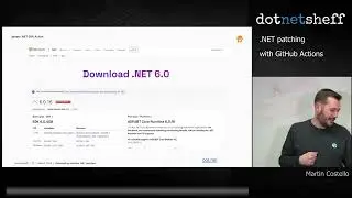 .NET Patching with GitHub Actions with Martin Costello