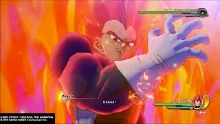 Dragonball Z Kakarot Glitch - SUPER Vegeta (Super Saiyan God) Free Roam