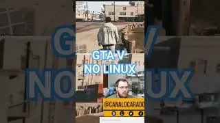 Rodando GTA V no Linux de forma satisfatória😎👊🏻 #canalocaradoti #linux #gtav