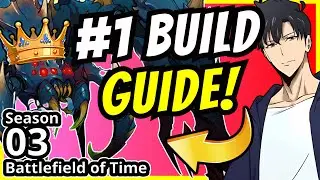 ARACHNID 1ST PLACE BATTLEFIELD OF TIME BUILD GUIDE! [Solo Leveling: Arise]