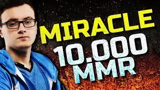 M-GOD hits 10k MMR - MIRACLE 10.000 MMR Dota 2