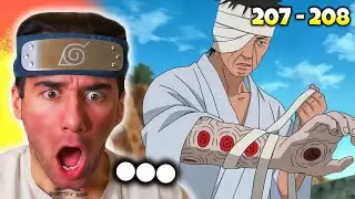 DANZO'S ARM !? Naruto Shippuden Reaction: Ep 207 208