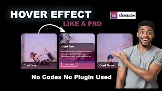 Card Hover Effect Like a Pro | No Codes | Elementor Pro Tutorial | Tips & Tricks