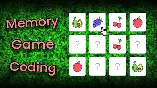 Coding a Memory Game with React - ASMR Programming (No Talking)