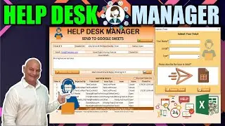 Learn How To Create A  Help Desk & Ticket Incident or Support System In Excel [+ Free Download]