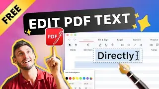 How to Edit Text in PDFs on Mac for Free (4 Easy Methods)?