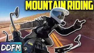 How To Ride A Motorcycle UP A Mountain | RAW DDFM 002