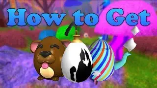 How to get the Inkwell, Teapot and Doggo Eggs | Roblox Egg Hunt 2018