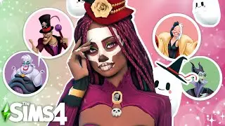 RECREATING ICONIC DISNEY VILLIANS IN THE SIMS 4!😍