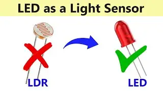 How to make Light Sensor Circuit without LDR sensor | Light Sensor Circuit