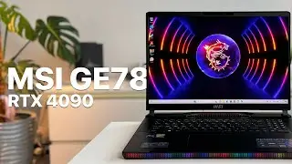 Игровой MSI GE78 с RTX 4090