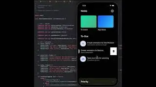 Animation Notes and To-Do application created using 