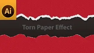 Tutorial: How to Create TORN or RIPPED Paper Effect in Adobe Illustrator