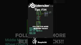 The secret shortcut in blender - TIPS #34