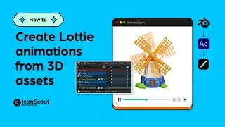 How to turn 3D illustrations into Lottie animations