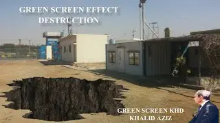 GREEN SCREEN EFFECT- DESTRUCTION//GREEN SCREEN KHD