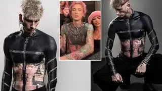 Machine Gun Kelly reveals the truth behind his blackout tattoo