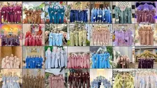 Trend Model Baju Bridesmaids Dan Warna Terbaru 2024