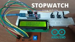 How to make a Stopwatch With Arduino