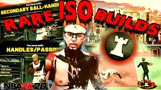 TOP 5 BEST RARE ISO BUILDS ON NBA 2K20 | STEEZO WOULD APPROVE