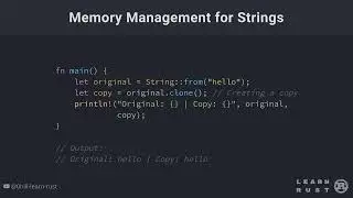 Strings & Text Handling in Rust