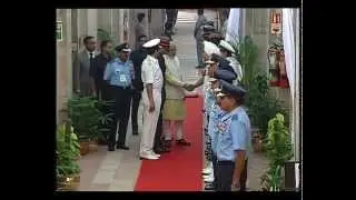 PM Modi meets top military commanders