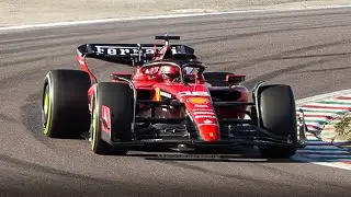 Ferrari SF-23 F1 2023 Car Filming Day at Fiorano Circuit!