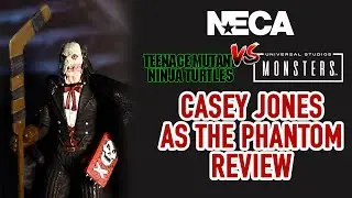 NECA TMNT x Universal Monsters Casey Jones as the Phantom Review