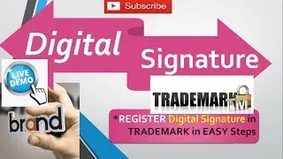 How to Register DIGITAL SIGNATURE in Trademark Application ? Register Digital Signature in 5 Minutes