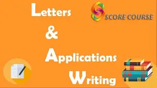 How to write a perfect letter/ Application l informal and Formal letter writing for 10/10 marks