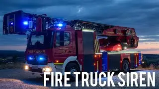 Fire Truck Siren Sound - Fire Truck Sound Effect - Siren Sound - Yeskay Studio