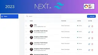 NextJS 13 Admin dashboard with Tailwind | Flowbite | React-toastify | Skeleton Loading | Auth