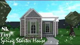 Roblox Bloxburg || 8k Tiny Spring Starter House (No gamepass) [Read Desc]