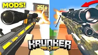 I HACKED (?) Krunker.io Skins! (with mods of course)