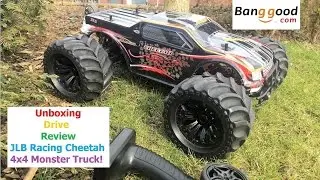 JLB Racing CHEETAH 1/10 Brushless RC Car Monster Truck 11101 RTR