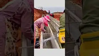 Construction process of highway slope shaping steel bar clamps