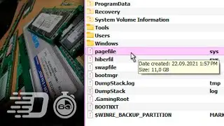 "Увеличиваем" ОЗУ, или как работает файл подкачки #Shorts