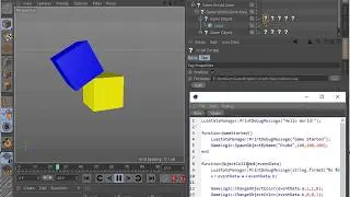 Game Engine In C4D using LUA