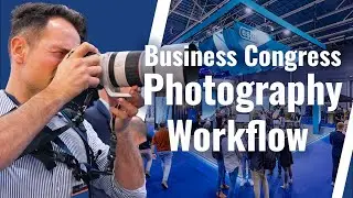 Revealed: Event Photography Workflow at the CyberSec Trade Fair