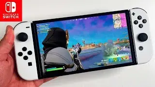 Fortnite Gilded Hunter Pack on Nintendo Switch OLED | CHAPTER 4 Content