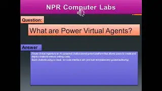 What are Power Virtual Agents