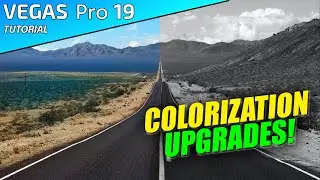 VEGAS Pro 19 - A.I. Colorization Improvements! - 👨‍🏫#135