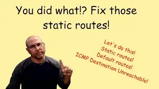 Fix this! Static Routing - the way it should be