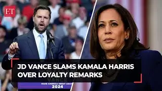 What the hell have you done...: Trumps VP pick JD Vance rips Kamala Harris over loyalty remarks