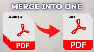 How To Combine  Pdf Files  Into One | Merge Multiple Pdf Files Into One Pdf File