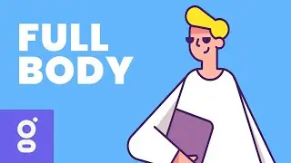 How to Draw Full Body Character Design SUPER EASY in iPad Adobe Illustrator