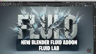 New fluid simulation addon for blender FluidLab